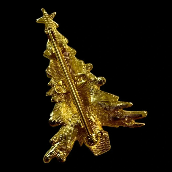 Napier |🎄Christmas🎄Tree Brooch - Picture 6 of 10